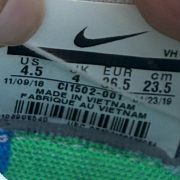 NIKE WOMENS  Sneakers Queen Leo Multicolor 4/5 - Picture 9 of 10